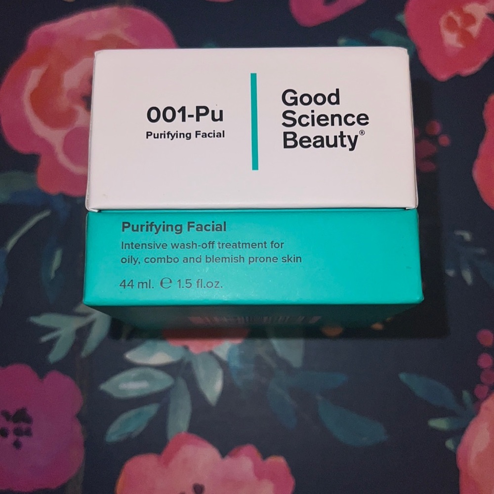 NEW IN BOX Good Science Beauty Purifying Face Mask 001-Pu